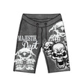 Tapestry Shorts w/ Rhinestone